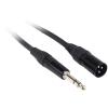 imageRockville RCXMB10BL 10ft Male REAN XLR to 14 TRS Cable 100 Copper Durable PVC Jacket Blue for Musicians and Live SoundGREEN