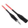 imageRockville RCXMB10BL 10ft Male REAN XLR to 14 TRS Cable 100 Copper Durable PVC Jacket Blue for Musicians and Live SoundRED