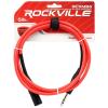imageRockville RCXMB6B 6ft Male XLR to 14quot TRS Cable 100 Copper 90 OFC Shield Black Nickel REAN Connectors Durable for Studio and Live SoundRED
