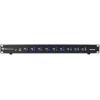 imageRockville RDF9U 15A 1U Rack Mount Power Supply Strip 9 Outlets with Switches USB Charging Surge Protection for DJs and Pro Audio