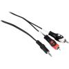 imageRockville RNRMR3 35mm TRS to Dual RCA Cable 3ft 100 Copper Durable NoiseFree Perfect for DJs and Home Audio10 Foot
