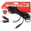 imageRockville RNRMR3 35mm TRS to Dual RCA Cable 3ft 100 Copper Durable NoiseFree Perfect for DJs and Home Audio10 Foot