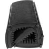 imageRockville ROCKSHIELD 3 Studio Mic Isolation Shield 2quot Acoustic Foam 5 Panels Vented Back Desktop ampamp Stand Mountable for Recording ampamp Podcasting