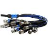 imageRockville SX32100 32 Channel XLR Snake Cable 4 Returns 100 Ft 100 OFC Durable Build Low Noise High Flexibility for Live Sound and Studio Recording