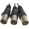 imageRockville SX810 8 Channel 10 Foot XLR Snake Cable Female to Male Durable Build TangleFree Design for Live Sound and Studio Recording