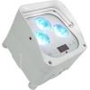 imageRockville Wet PAR 50 White 25W Waterproof Battery DJ Light RGBWAUV LEDs Wireless DMX RF Remote Long Battery Life for Outdoor Events and DJs