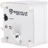 imageRockville Wet PAR 50 White 25W Waterproof Battery DJ Light RGBWAUV LEDs Wireless DMX RF Remote Long Battery Life for Outdoor Events and DJs