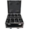 imageRockville Battery PAR Pack 61 White 8 6W RGBWAUV Wash LightsCharging Case Rechargeable Wireless DMX Remote Included Long Battery Life for DJs and Event LightingBlack