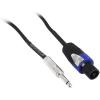 imageRockville RCTS1250 50ft 12 AWG 14quot TS to Speakon Cable 100 Copper Durable PVC Jacket TangleFree HighFidelity Audio for Musicians and DJs