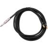 imageRockville RCXBN10 16 Gauge 14quot to Banana Speaker Cable 10 Foot 100 Copper HighFidelity Audio Durable PVC Jacket Flexible for Home Audio and DJ Setups