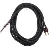 imageRockville RCXBN15 15ft 14quot to Banana Speaker Cable 16 Gauge 100 Copper Durable PVC Jacket Flexible Design for Home Theater Studio and DJ Systems