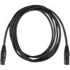 imageRockville RCXFM10EB 10ft Female to Male XLR Microphone Cable 100 Copper 90 OFC Shielding NoiseFree Audio for Recording Studios and Live Performances