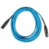 imageRockville RCXFM20EB 20ft XLR Female to Male Microphone Cable 100 Copper Shielded Design Durable PVC Jacket Flexible Length Perfect for Musicians and Studio RecordingBlue