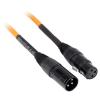 imageRockville RCXFM50PB 50ft Female to Male REAN XLR Cable 100 OFC 90 Spiral Shielding Durable PVC Jacket Low Interference for Live and Studio UseOrange
