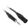 imageRockville RCXMB6B 6ft Male XLR to 14quot TRS Cable 100 Copper 90 OFC Shield Black Nickel REAN Connectors Durable for Studio and Live SoundGREEN