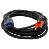 imageRockville RSB16 20ft Speakon to Banana Speaker Cable 16 Gauge 100 Copper Durable Flexible Low Resistance for Pro Audio and Home TheaterCable