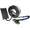 imageRockville SX32100 32 Channel XLR Snake Cable 4 Returns 100 Ft 100 OFC Durable Build Low Noise High Flexibility for Live Sound and Studio Recording