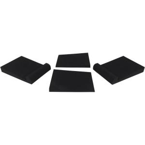 imageRockville Pair RRS263M Foam Studio Monitor Isolation Pads 105 x 13 in 3 Angles NonSlip Base Vibration Reduction Audio Clarity for Home Studio Recording