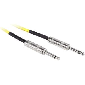 imageRockville RCGT3Y 3ft 14 TS to 14 TS Instrument Cable Yellow PVC Jacket OxygenFree Copper Low Capacitance for Guitarists and Studio Musicians
