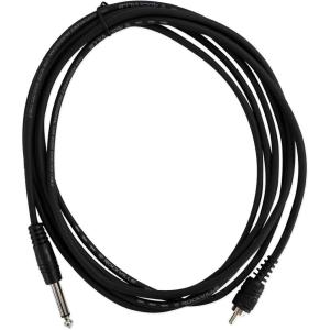 imageRockville RCQ10 14quot TS to RCA 10ft Cable 100 OFC Copper Durable PVC Jacket Low Noise High Signal Clarity for Studio and Home Audio