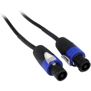 imageRockville RCSS12100 12 AWG Speakon to Speakon Speaker Cable 100 Feet 100 Copper Conductors Durable PVC Jacket Low Resistance for Professional Audio and Live Sound