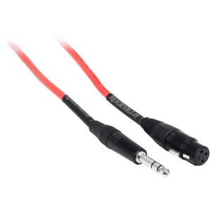 imageRockville RCXFB25BL 25ft Female REAN XLR to 14 TRS Cable 100 Copper Durable PVC Jacket Blue StudioGrade Audio Perfect for Musicians and DJsRed