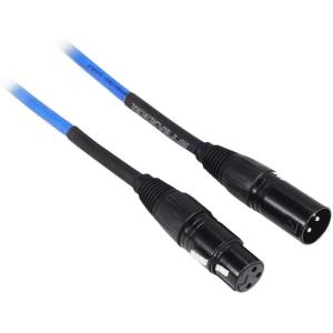 imageRockville RCXFM10PBL 10 Foot XLR MicrophoneSpeaker Cable 100 Copper Conductors 90 OFC Shielding REAN Connectors for Live Sound and Studio Recording