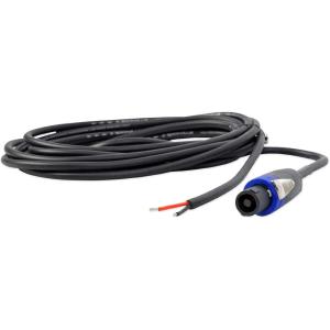imageRockville RHC15 15ft Speakon to Bare Wire Speaker Cable 16 Gauge 100 Copper High Fidelity Audio Durable Build Flexible Design for Pro Audio Setups