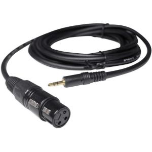 imageRockville RXLRAUX 10 Ft XLR Female to 18quot TRS AUX Cable 100 Copper Conductors Durable Metal Connectors NoiseFree Audio Perfect for Studio and Live Sound