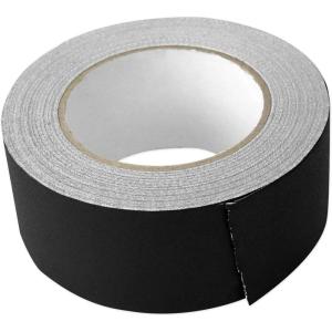 imageRockville Rock Gaff 2Inch x 100 Ft Black Gaffers Tape High Adhesion ResidueFree Durable for Pro Audio and Stage WiringBlack