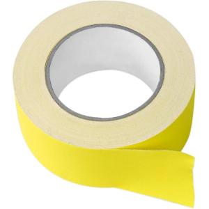 imageRockville Rock Gaff 2Inch x 100 Ft Black Gaffers Tape High Adhesion ResidueFree Durable for Pro Audio and Stage WiringYellow
