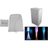 imageRockville 2 RSC158W White 15 inch PA DJ Speaker Cover Scrims 4 Wedding Church Club