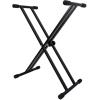 imageRockville BlackWhite Scrim Covers For DJ KeyboardMixerController X Stand