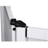 imageRockville RFAAC 112x48 DJ Event Facade 7lb Aluminum Frame Booth 360Degree Panel Rotation FireRetardant Scrims Foldable Design for Mobile DJs and Event PlannersWhite
