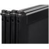 imageRockville RFAAC 112x48 DJ Event Facade 7lb Aluminum Frame Booth 360Degree Panel Rotation FireRetardant Scrims Foldable Design for Mobile DJs and Event PlannersBlack