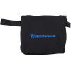 imageRockville RSC5B Universal Black DJ Scrim Cloth Cover for X Stand 360Degree Coverage WrinkleResistant Machine Washable Perfect for Mobile DJs and Event Performers