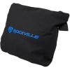 imageRockville RSC5B Universal Black DJ Scrim Cloth Cover for X Stand 360Degree Coverage WrinkleResistant Machine Washable Perfect for Mobile DJs and Event Performers