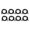 imageRockville 8 RDX3M25 25 Foot 3 Pin DMX Lighting Cables 100 OFC Female to Male