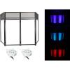 imageRockville ROCKBOOTH Outdoor Backyard Party Pro DJ Booth Facade2 Scrims2 Lights