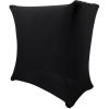 imageRockville RSC5B Universal Black DJ Scrim Cloth Cover for X Stand 360Degree Coverage WrinkleResistant Machine Washable Perfect for Mobile DJs and Event Performers