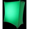 imageRockville RSC5W Universal White DJ Scrim Cloth Cover 360Degree XStand Fit WrinkleResistant Flame Retardant Carry Pouch for DJs and Event Planners