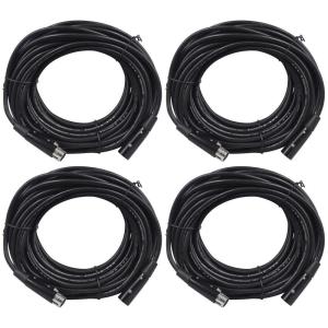image4 Rockville RDX5M50 50 5Pin MaleFemale DMX Lighting Cables 100 Copper