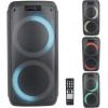 imageRockville 2 Rock Party 8 Dual 8quot Wireless Linking Battery Powered Speakers