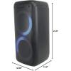 imageRockville 2 Rock Party 8 Dual 8quot Wireless Linking Battery Powered Speakers