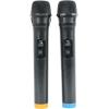 imageRockville Hybrid Bluetooth Karaoke Home Theater System and 4 4quot Speakers2 Mics