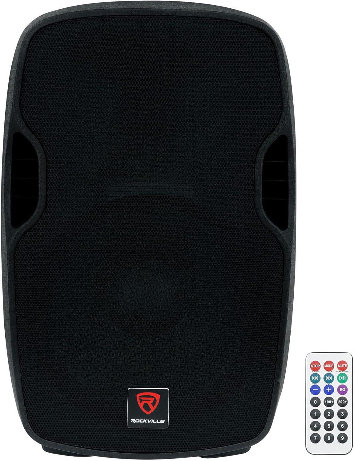 image2 Rockville BPA15 15quot Bluetooth 1600w DJ PA SpeakersWeatherproof Speaker Bags