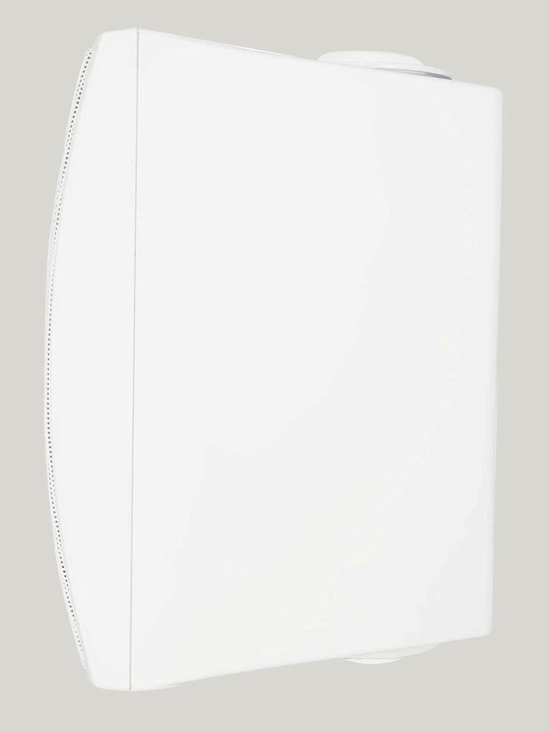 imageRockville 10 WET6W 70V 65quot IPX55 White Commercial IndoorOutdoor Wall Speakers