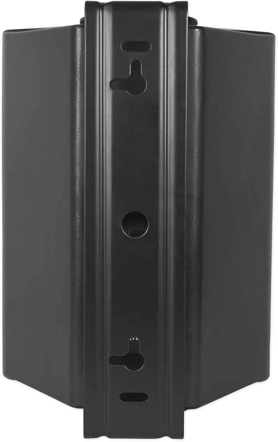 imageRockville 12 WET5B 70V 525quot IPX55 Black Commercial IndoorOutdoor Wall Speakers