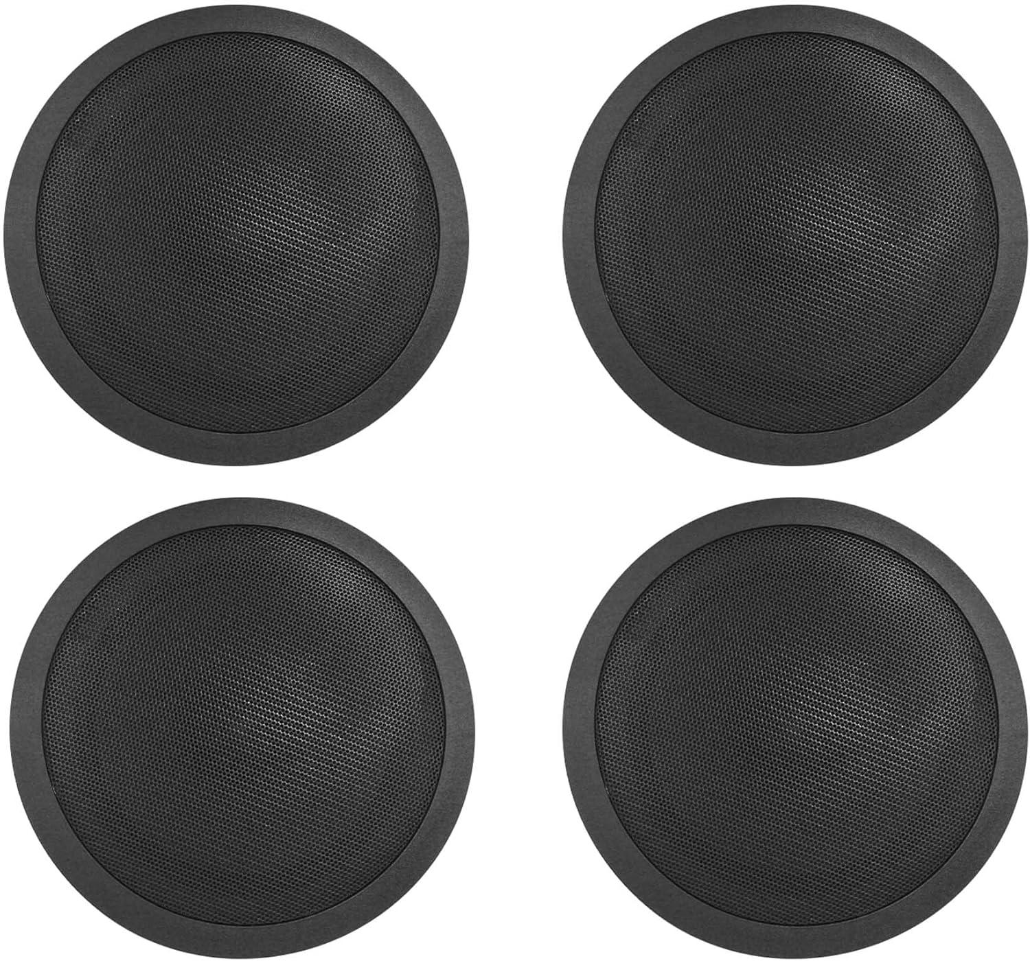 imageRockville 40 CCL6T Black 70V 6quot Commercial Ceiling Speakers 4 RestaurantOffice