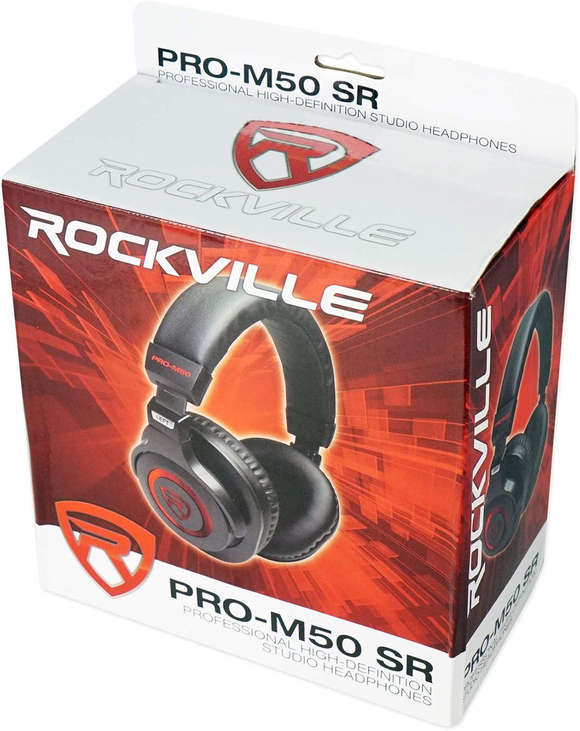 imageStudio Bundle w4 Rockville PROM50 SR Headphones4 Channel Headphone Amplifier